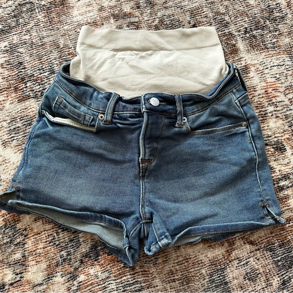 BLANQI Maternity Jean Shorts